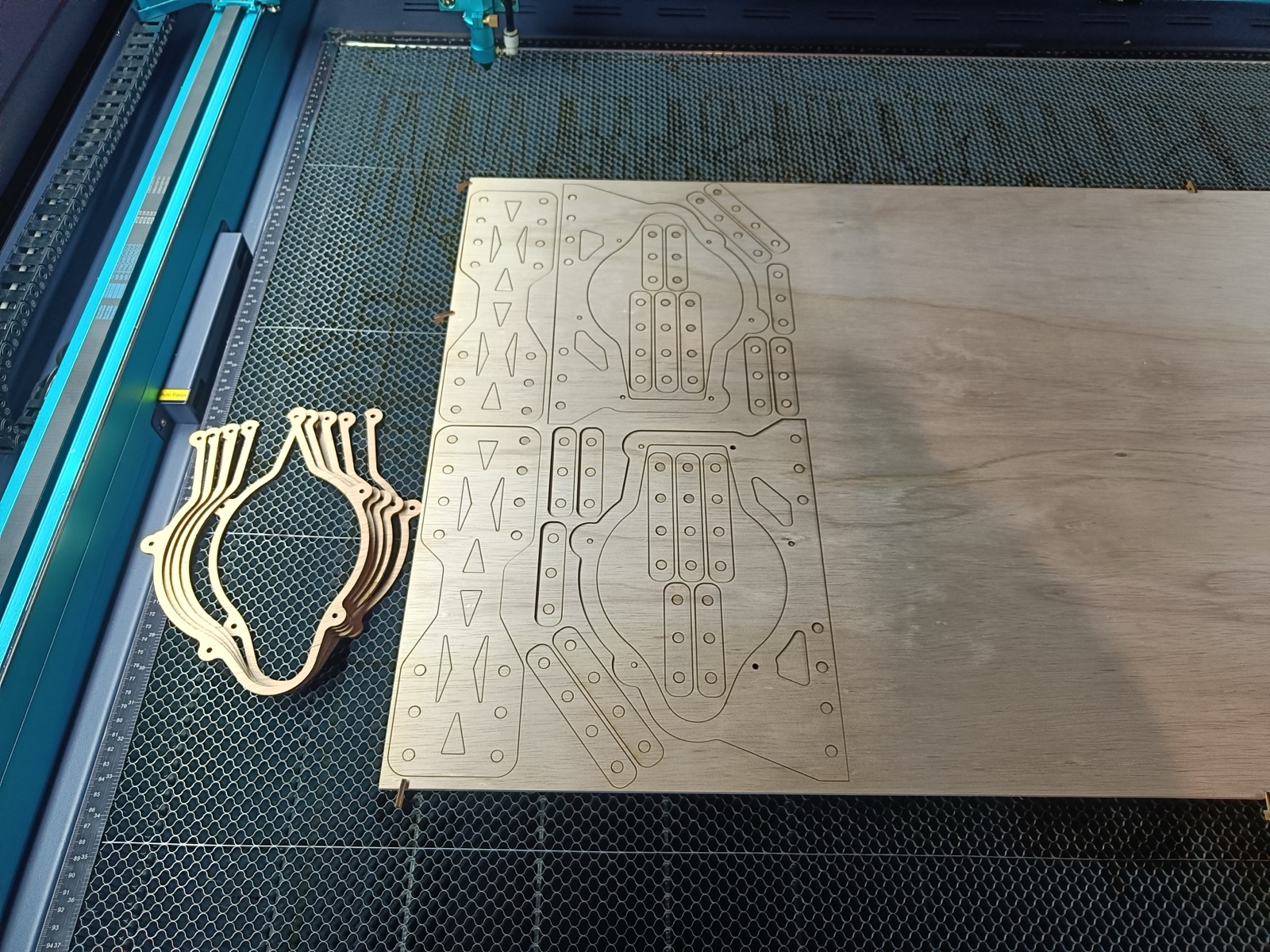 Large-format CO2 laser cutter