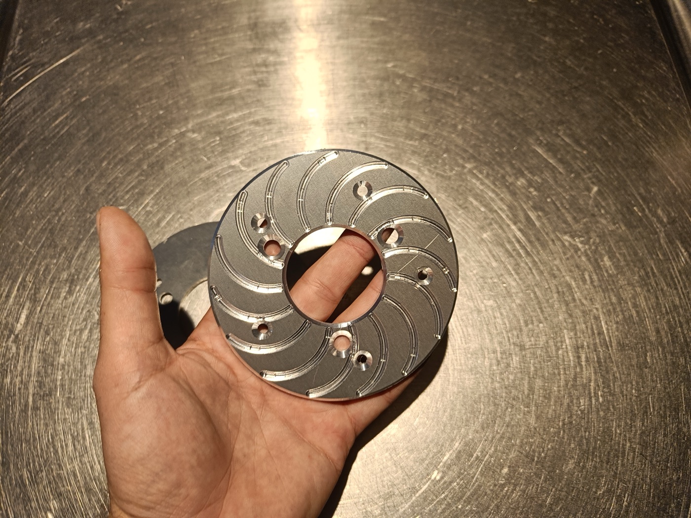 Brake hubs for a mountainboard